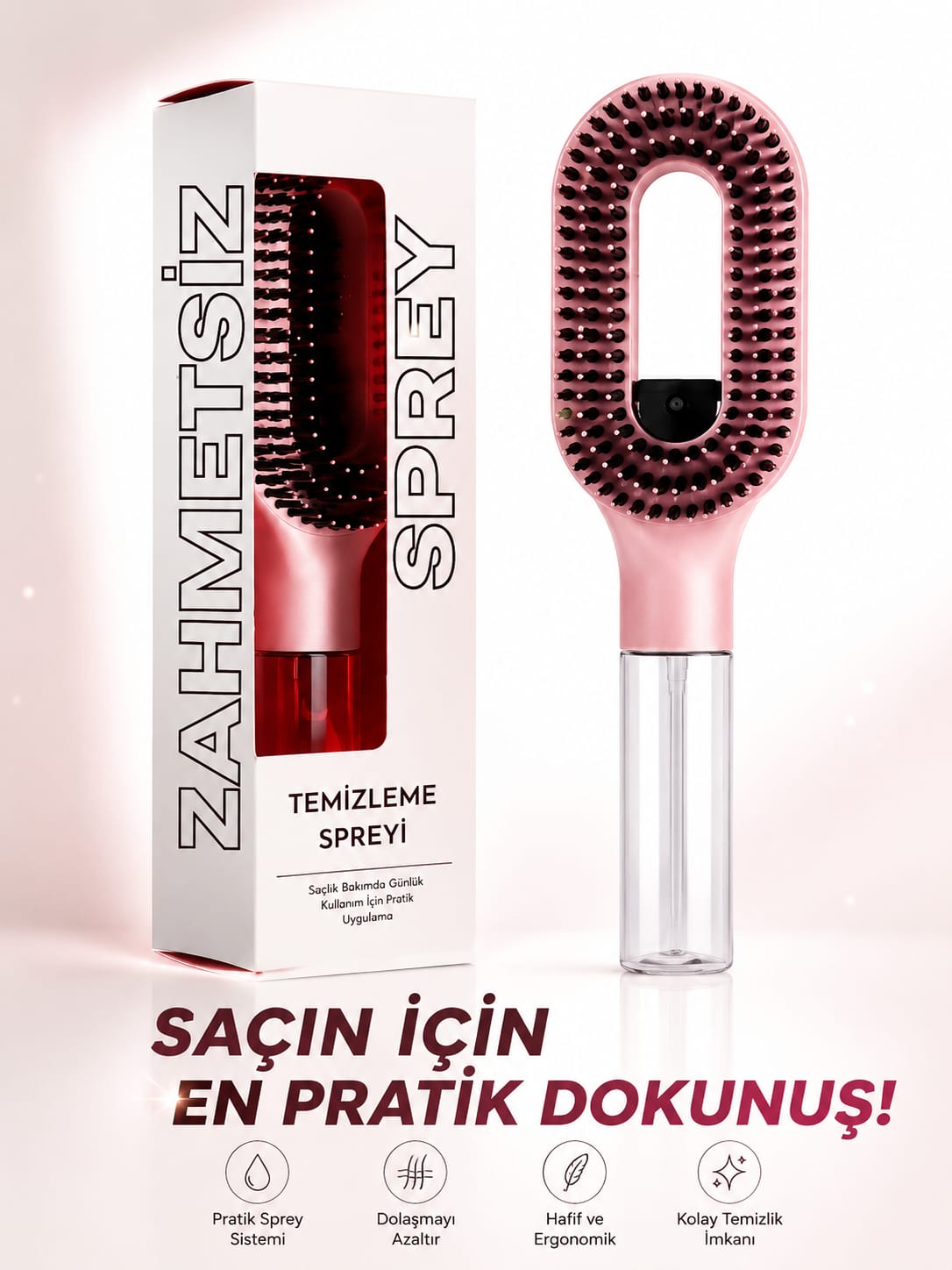 Saç Sprey Tarağı